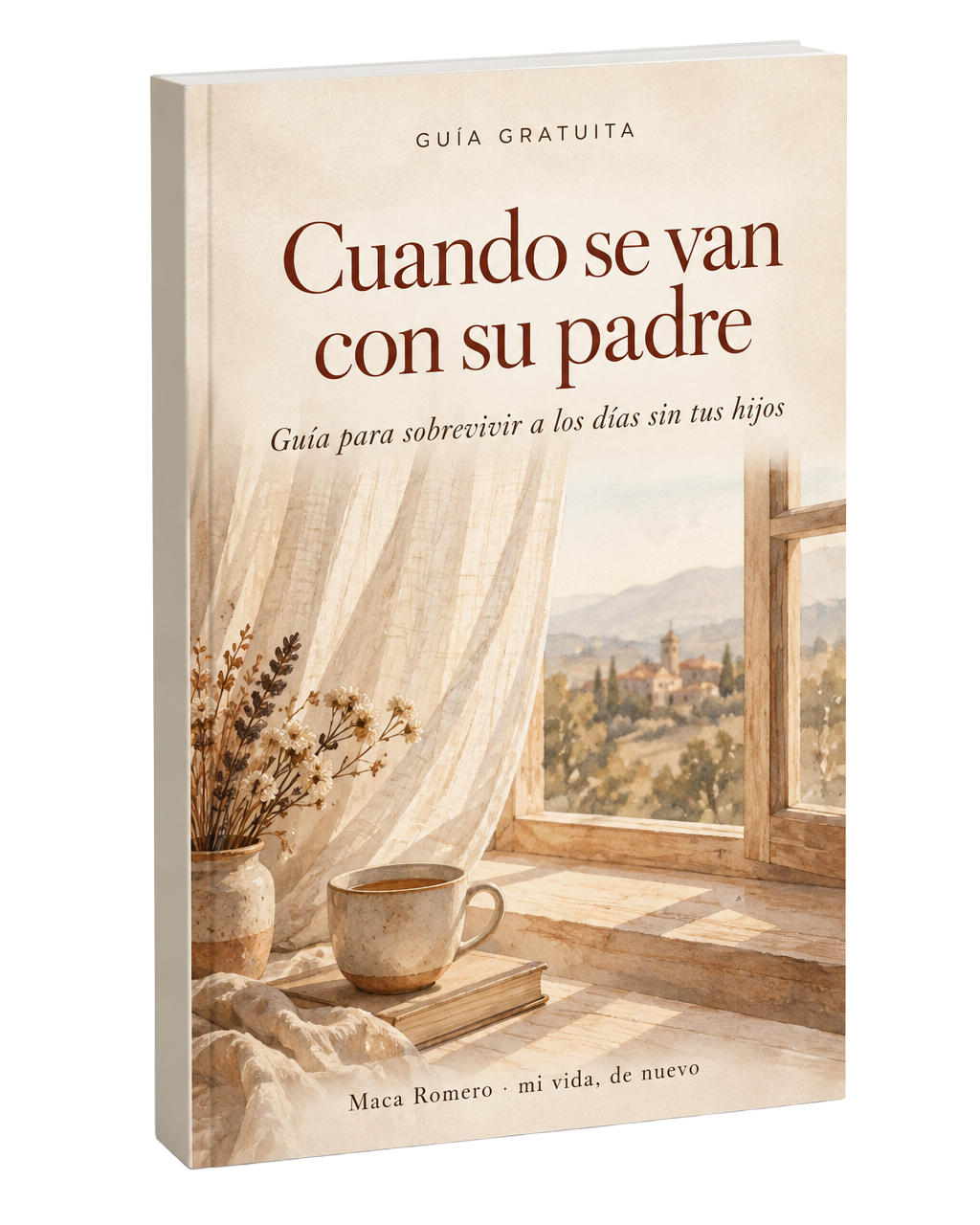 Portada de la guía gratuita Cuando se van con su padre